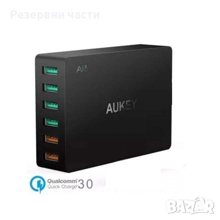 Зарядно Aukey  6 порта 60W
