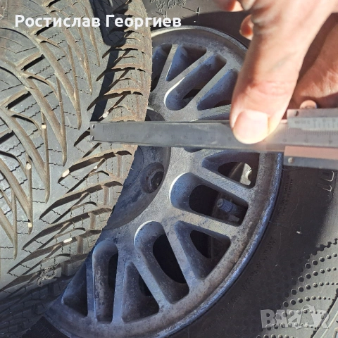 Алуминиеви джанти 13 " 4.100 с всесезонни гуми, снимка 9 - Гуми и джанти - 54070208