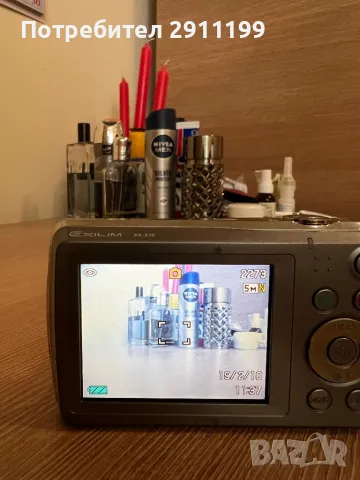 Фотоапарат Casio 12,1 Mp, снимка 3 - Фотоапарати - 49033376