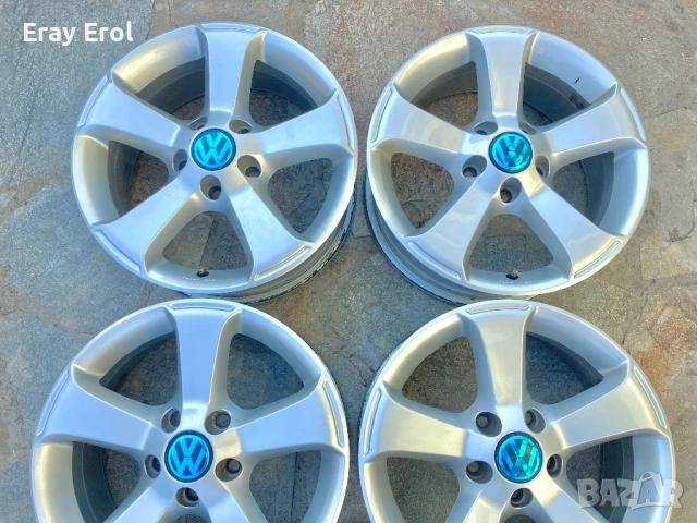16 джанти 5x112 VW Golf Mk5 MK6 Mk7 Beetle Passat Caddy Touran Sharan Jetta 5х112 Оригинал, снимка 2 - Гуми и джанти - 51332695