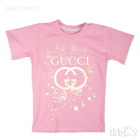 Тениски Гучи Gucci Дамски, снимка 4 - Тениски - 44457721