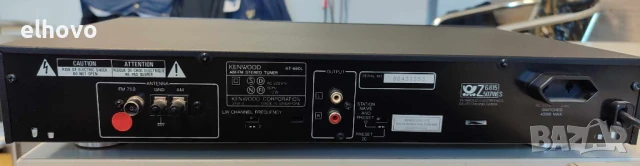 Стерео тунер Kenwood KT-660L, снимка 3 - Аудиосистеми - 50532280