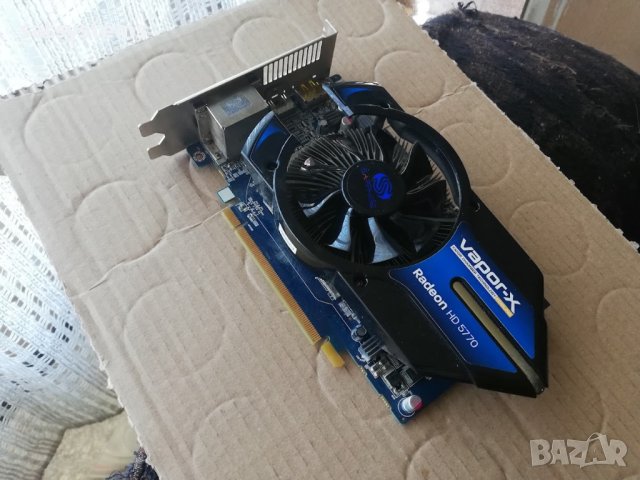 Видео карта AMD Radeon Sapphire Vapor-X HD 5770 1024MB GDDR5 128bit PCI-E, снимка 4 - Видеокарти - 42767515