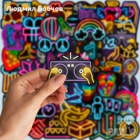 200бр. различни стикери с доста качествена изработка на принта за 20лв., снимка 5 - Други - 52836230