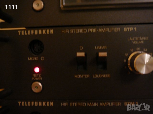 TELEFUNKEN STM-1 I STP-1, снимка 7 - Ресийвъри, усилватели, смесителни пултове - 35349472