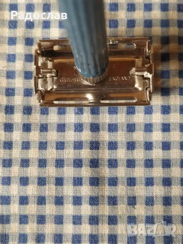Gillette стара английска самобръсначка Жилет, снимка 7 - Мъжка козметика - 49762925
