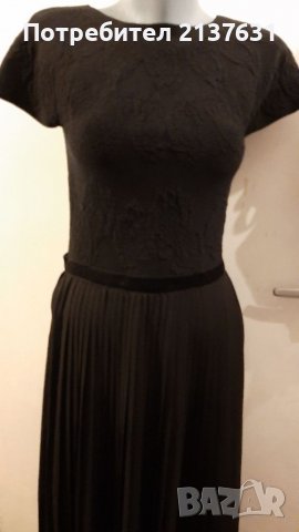ЧЕРНА ДЪЛГА РОКЛЯ СОЛЕЙ - Размер S 
