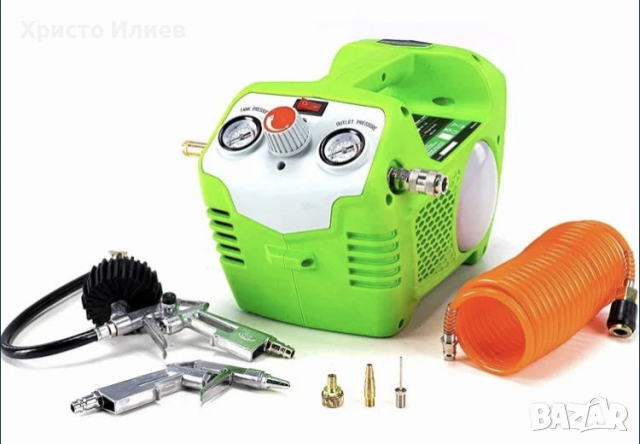 Акумулаторен Компресор за Въздух Greenworks 40V с Батерия и Зарядно