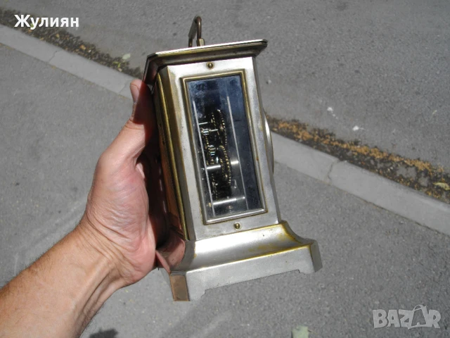 КОЛЕКЦИОНЕРСКИ НАСТОЛЕН ЧАСОВНИК JUNGHANS БУДИЛНИК ЖОКЕР , снимка 7 - Антикварни и старинни предмети - 50973707