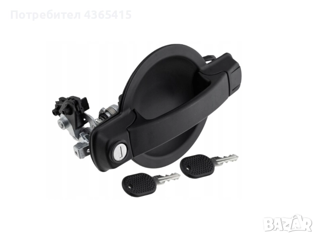 Външна дръжка за багажник с патронник и ключове за Fiat Doblo MK1 (2000–2010), 735309964
