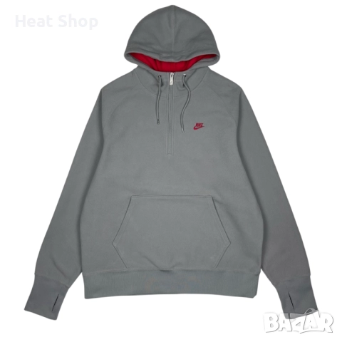 Мъжки суичър Nike M Midweight Brushed Fleece 1/4 Zip Hoodie