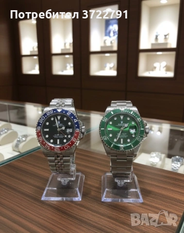 Мъжки часовник Ролекс, снимка 6 - Луксозни - 53057414