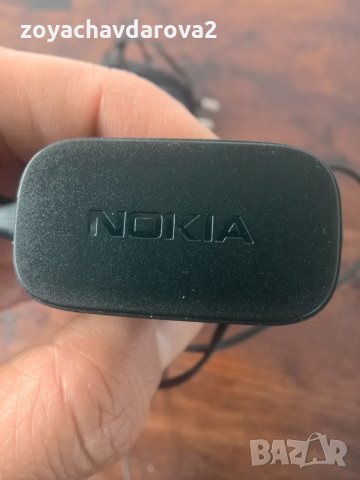 ЗАРЯДНО ЗА ТЕЛЕФОН NOKIA ТЪНКАТА БУКСА, снимка 3 - Оригинални зарядни - 35473359
