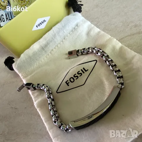 Мъжка гривна Fossil , снимка 2 - Гривни - 55922671