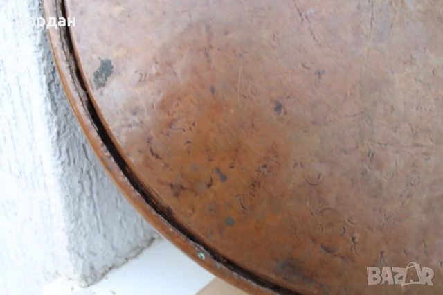 Стара медна тава от Османската империя , снимка 13 - Антикварни и старинни предмети - 51031524
