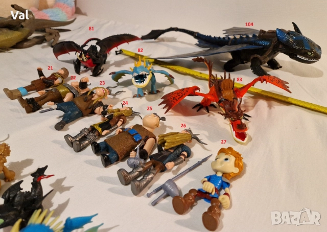 Фигурки на дракони „How To Train Your Dragon“ и Динозаври, снимка 8 - Фигурки - 50407656