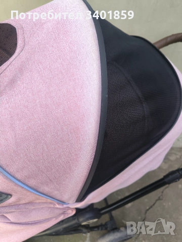  Количка Lorelli Crysta 3-in-1, снимка 5 - Детски колички - 54244245