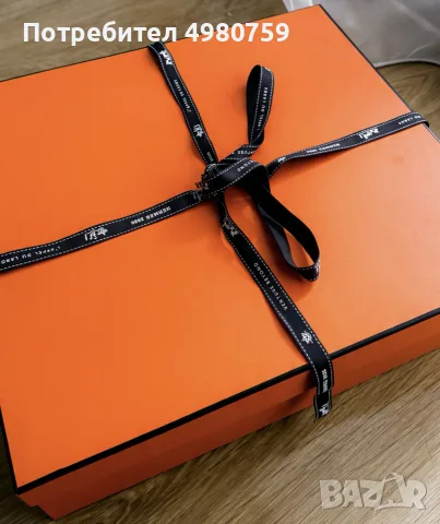 Оригинална кутия Hermès с панделка 2026 / Authentic Hermès box + ribbon