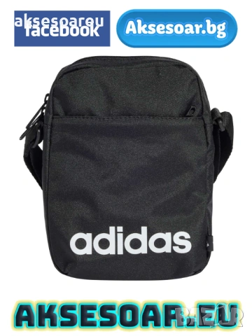 Практична малка и удобна за носене черна чантичка ADIDAS PERFORMANCE преносима компактна Чанта 