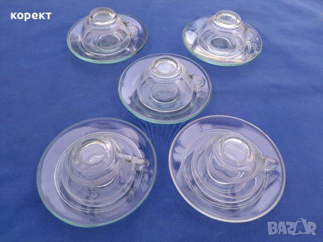 Сервиз  кафе  от  соц  времето , снимка 4 - Сервизи - 42297117