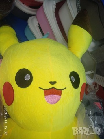 Голям плюшен пикачу,около95см, снимка 1