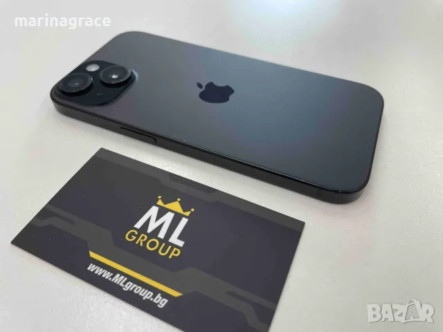 iPhone 15 128GB Black, втора употреба