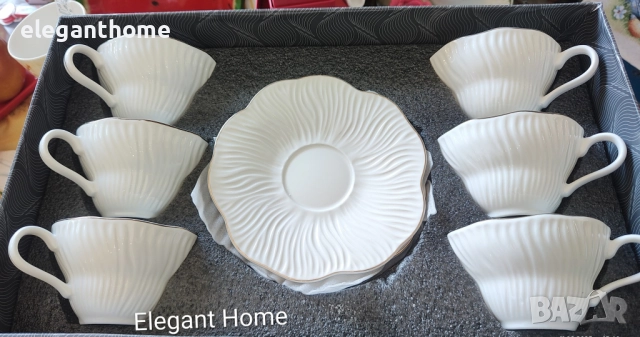 Порцеланов сервиз за чай/капучино