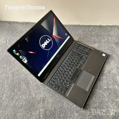 i7-9850H, 32GB RAM, Nvidia Dell Precision 7540, 512 NVMe + 1TB HDD, снимка 4 - Лаптопи за работа - 52679821