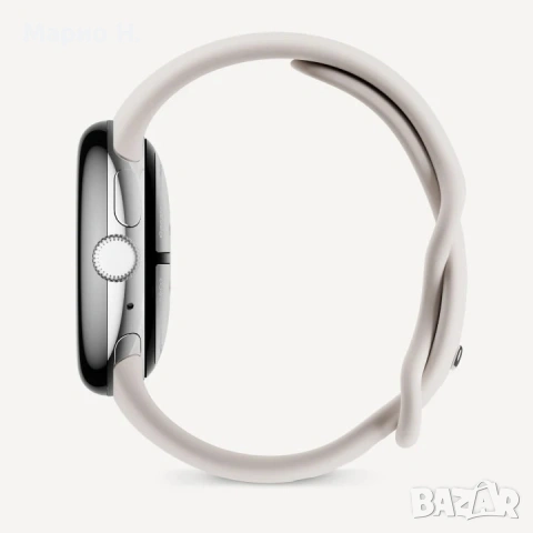 Google Pixel Watch 2, чисто нов смарт часовник, сребърен, Wi-Fi, Fitbit, каишка "порцелан", снимка 6 - Смарт часовници - 54195827
