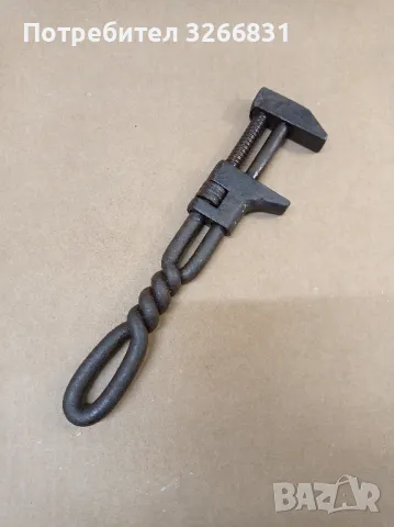 ретро инструмент раздвижен "Френски" ключ