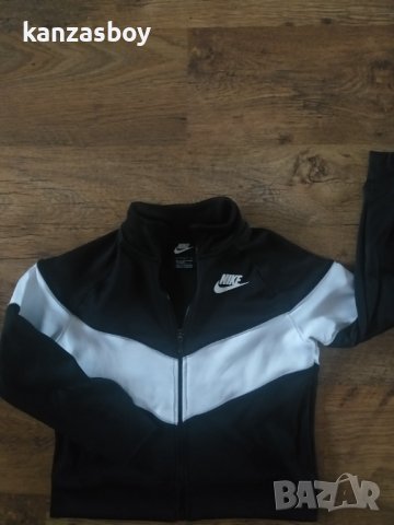NIKE GIRLS HERITAGE FULL ZIP JACKET - страхотно юношеско горнище, снимка 6 - Детски анцузи и суичери - 38988846
