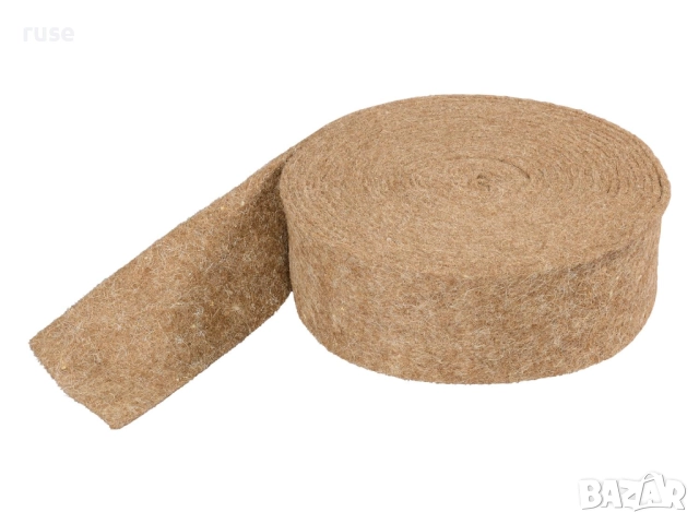 НОВИ! Защитна лента за дървета от замръзване 11.6м филц 100% овча вълна 