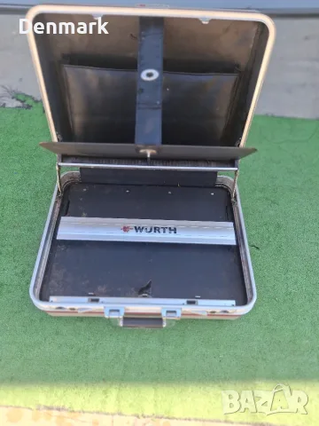Алуминиев куфар за инструменти Würth, снимка 2 - Куфари с инструменти - 56074970