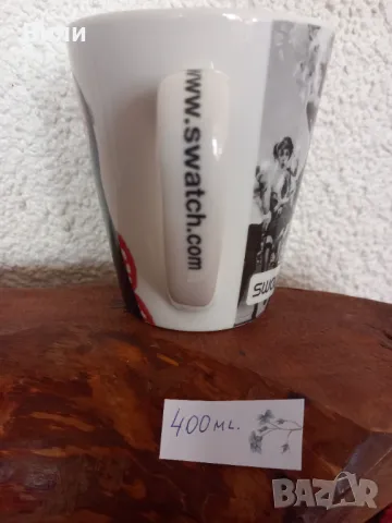 Рекламна чаша на часовници Swatch, снимка 2 - Колекции - 49263668