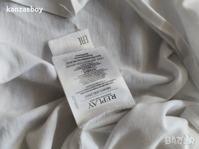 Replay - страхотна мъжка тениска 2XL, снимка 5 - Тениски - 55830457