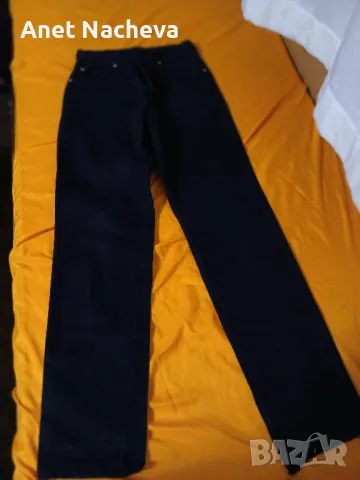 Дънки юношески , черни,плътни , снимка 1