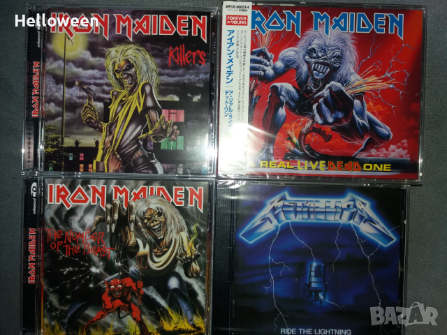 IRON MAIDEN оригинални CD, снимка 3 - CD дискове - 44601671