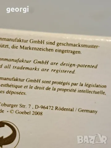 коледни порцеланови фигурки агънца Goebel 6/6, снимка 9 - Колекции - 48076216