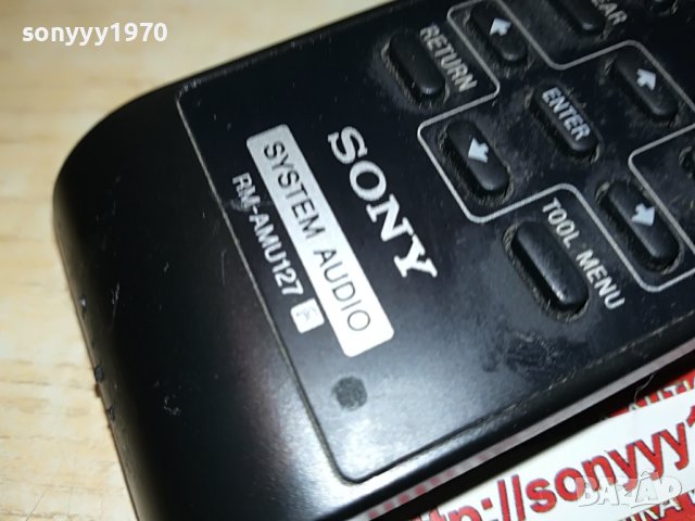 SONY RM-AMU127 REMOTE AUDIO-ВНОС SWISS 0108222021, снимка 2 - Други - 37564642