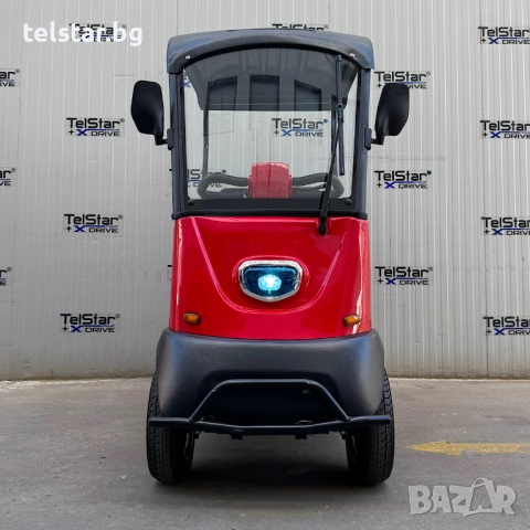 Електрическа четириколка GOLF-2 72V 23Ah 2-местна с покрив, снимка 10 - Мотоциклети и мототехника - 52414913