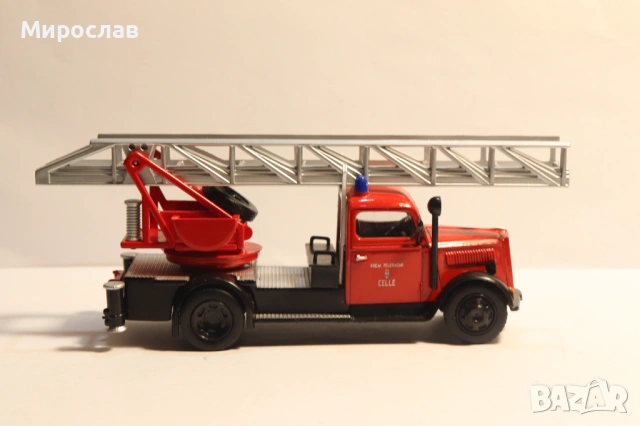 1:50 DEL PRADO OPEL ПОЖАРНА КОЛИЧКА ИГРАЧКА МОДЕЛ, снимка 5 - Колекции - 53297416