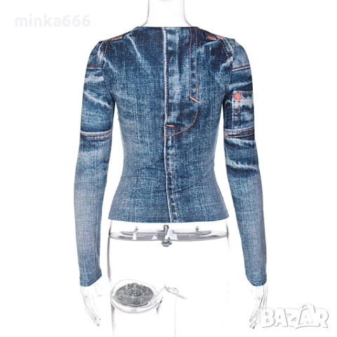 НОВО!-дамска блуза, снимка 3 - Блузи с дълъг ръкав и пуловери - 44524577