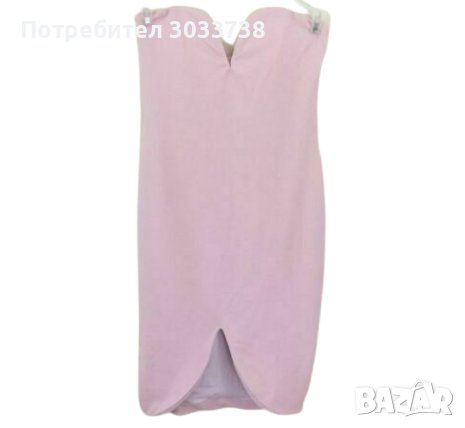 Нова Nookie Розова Къса Елегантна Рокля Без Ръкав и Презрамки Размер М, снимка 2 - Рокли - 36161069