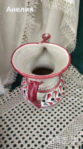 Ваза кана керамична прекрасна, снимка 3 - Вази - 50953671