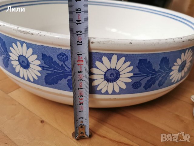 Голям порцеланов леген, умивалник, снимка 4 - Други стоки за дома - 37969000