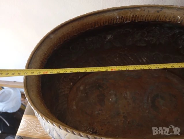 Стара викторианска кашпа,саксия за цветя, снимка 6 - Други ценни предмети - 50937240