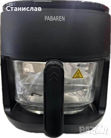 PABAREN 4.5L 1500W Дигитален екран модел от 2025 360 градуса видимост на храната