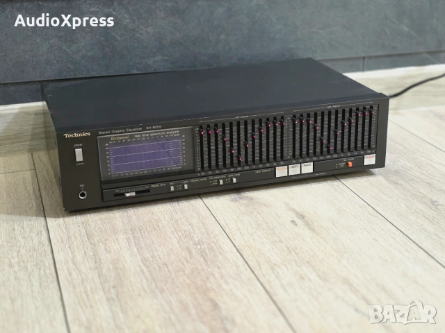 🎛️ Technics SH-8055 – легендарен винтидж графичен еквалайзер 🎶, снимка 4 - Ресийвъри, усилватели, смесителни пултове - 53003053