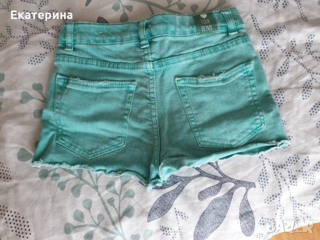 Къси дънкови панталони Zara, снимка 4 - Детски къси панталони - 28817695