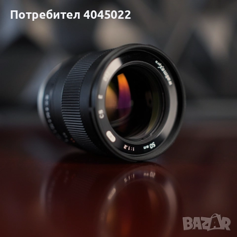 Samyang/Walimex pro 50/1.2 Sony E, снимка 3 - Обективи и филтри - 52946389